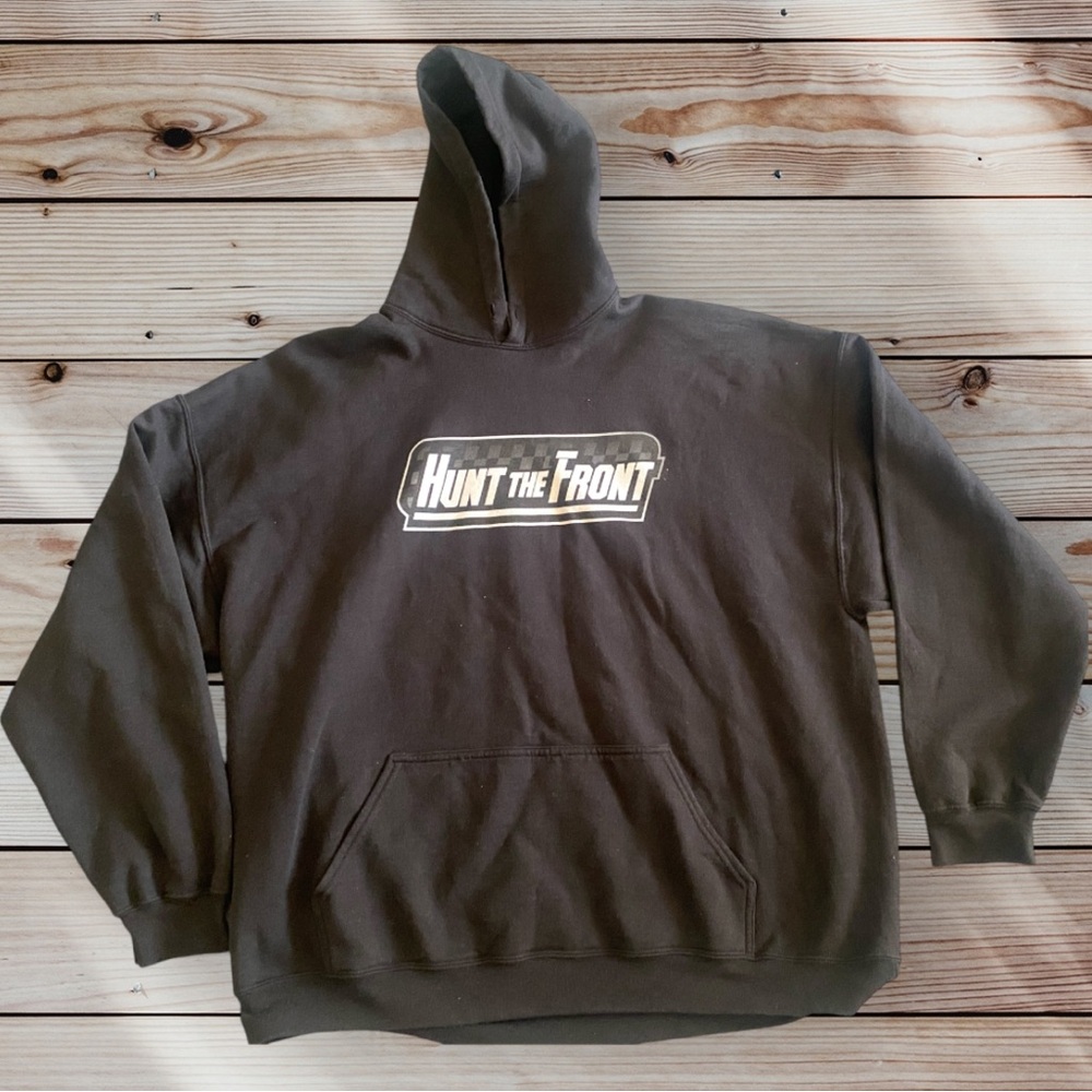 Black Hunt the Front Hoodie 3XL